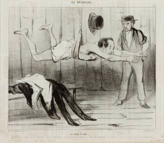 Honoré Daumier, Dry Run, 1841. Lithograph on newsprint. Dixon Gallery and Gardens; Gift of The  ...