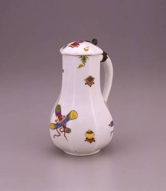 Meissen, Jug and Cover, 1725-1730. Hard-paste porcelain. Dixon Gallery and Gardens; Bequest of  ...