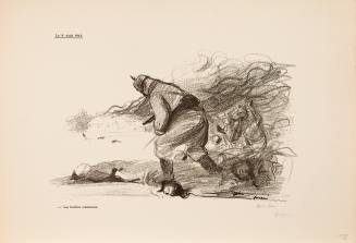 Jean-Louis Forain, Le 4 Août 1914, August 4, 1914. Lithograph on paper. Dixon Gallery and Garde ...