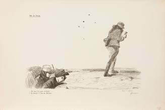 Jean-Louis Forain, Sur le Front, August, 1915. Lithograph on paper. Dixon Gallery and Gardens;  ...