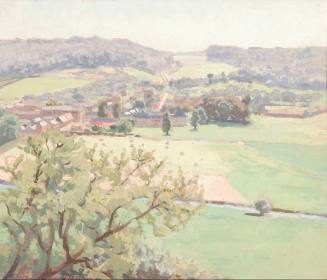 André Noufflard, Montville, 1956. Oil on paper. Dixon Gallery and Gardens; Gift of Henriette No ...