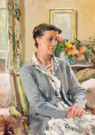 Berthe Noufflard, Portrait of Paulette Parodi, 1952. Oil on canvas. Dixon Gallery and Gardens;  ...