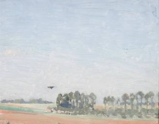 Berthe Noufflard, Norman Sky, n.d. Oil on cardboard. Dixon Gallery and Gardens; Gift of Henriet ...