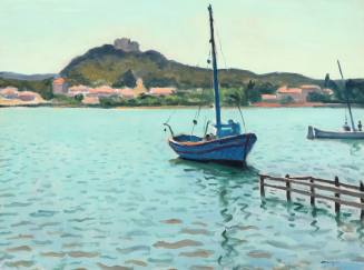 Pierre-Albert Marquet, Blue Boat at Porquerolles, 1938. Oil on canvas. Dixon Gallery and Garden ...