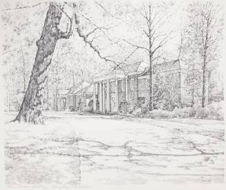 Martin C. Shea III, The Dixon Gallery and Gardens, 1892. Pencil on paper. Dixon Gallery and Gar ...