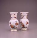 Meissen, Pair of "Augustus Rex" Vases (back), 1730-1735. Hard-paste porcelain. Dixon Gallery an ...