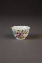 Bow Child's Toy Teabowl Enameled with Flowers, ca. 1765. Soft-paste porcelain. Dixon Gallery an ...