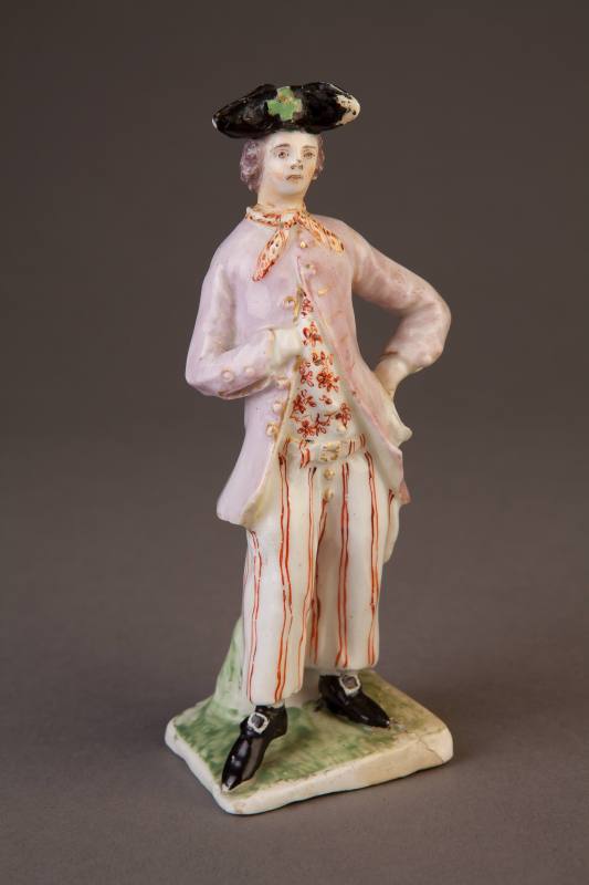 Bow Figure of a Sailor, Known as 'Tom Bowling', 1752-1753. Soft-paste porcelain. Dixon Gallery  ...